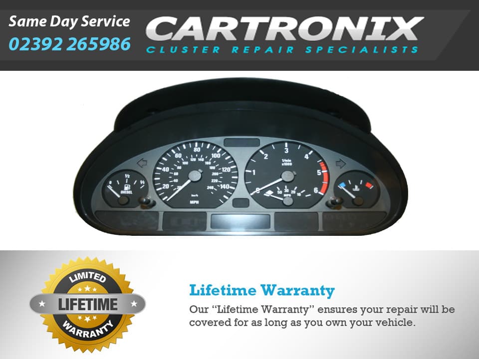 BMW E46 Cluster Repair