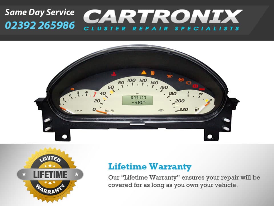 Mercedes Instrument Cluster Repair
